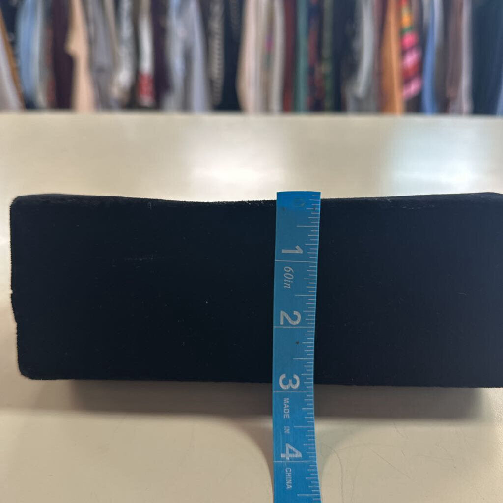 Small Black Velvet Purse