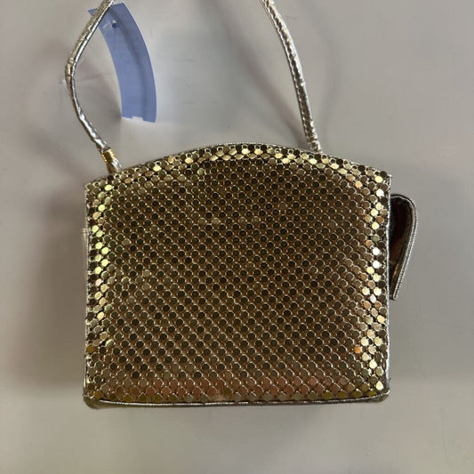 Whiting and Davis Small Gold Metal Mesh Purse