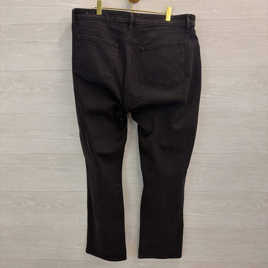 Loft Black The Curvy Girlfriend Jeans 32