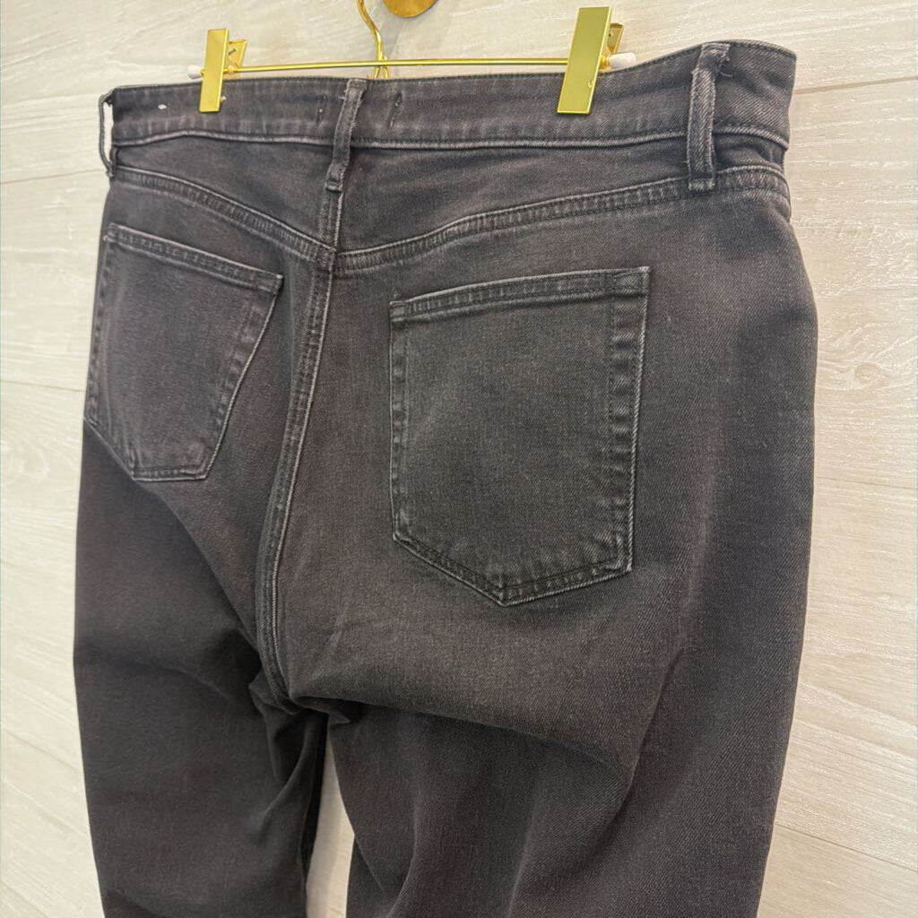 Loft Black The Curvy Girlfriend Jeans 32