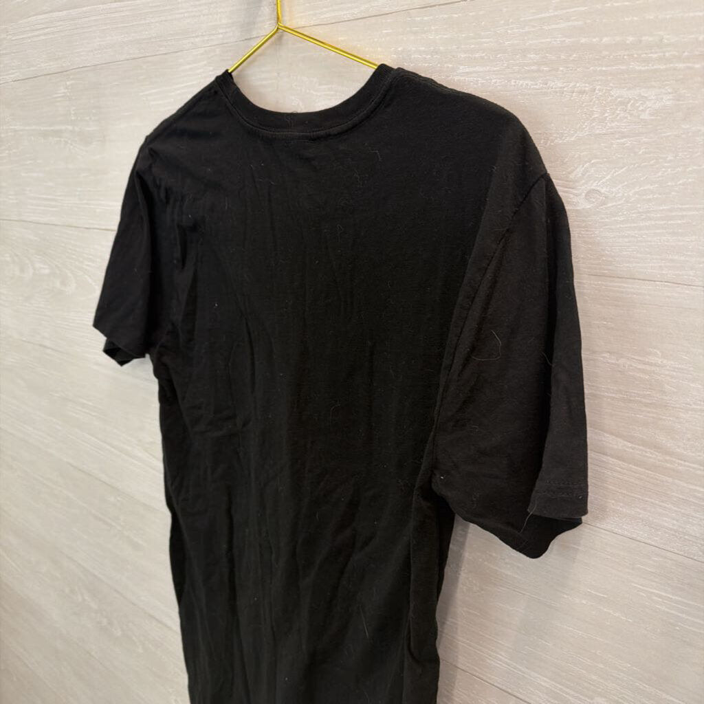 Black/ White Smut Readers Book Club Short Sleeve Graphic Tee Large