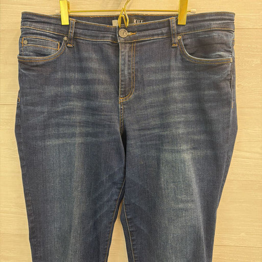 Kut Dark Wash Catherine Boyfriend Jeans 10