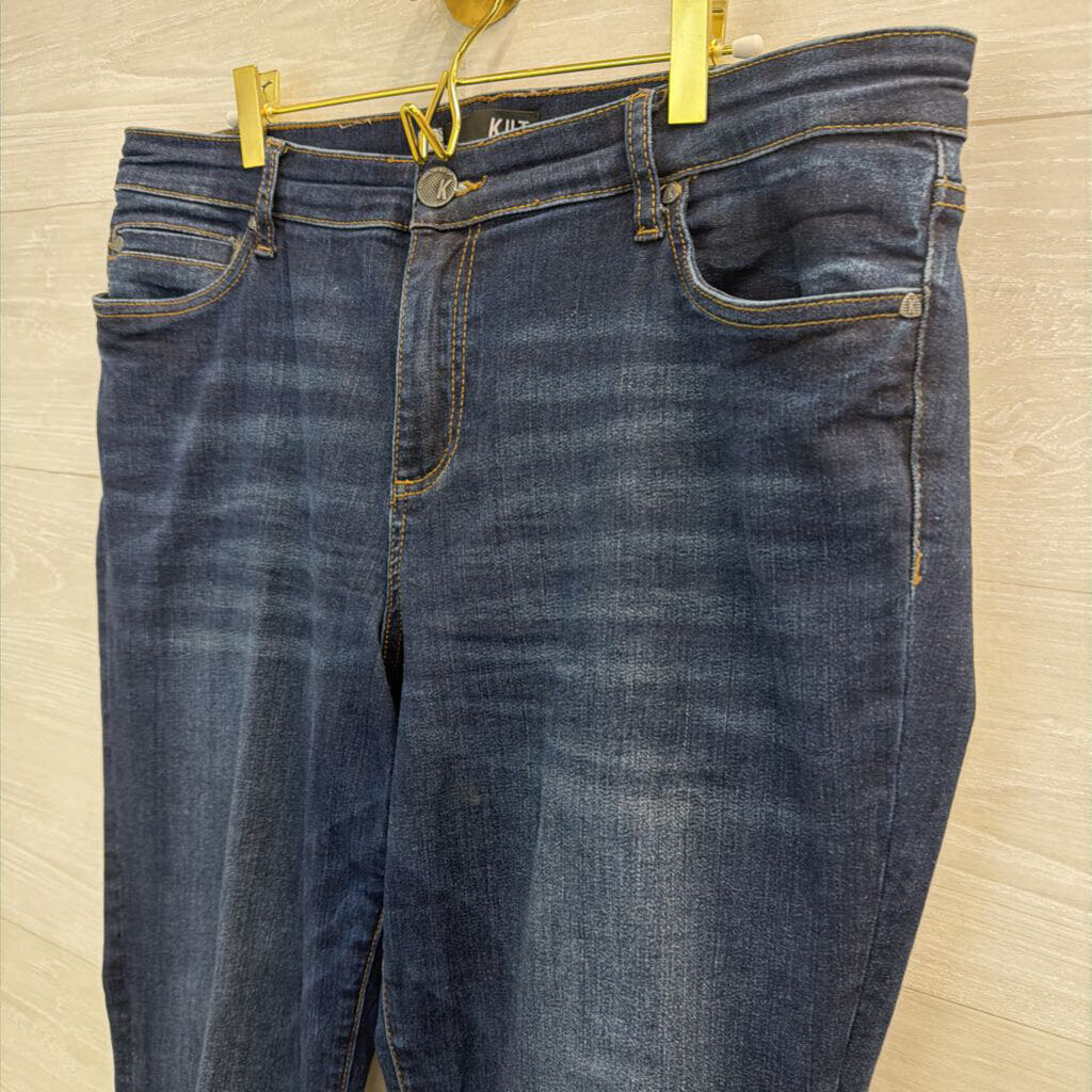 Kut Dark Wash Catherine Boyfriend Jeans 10