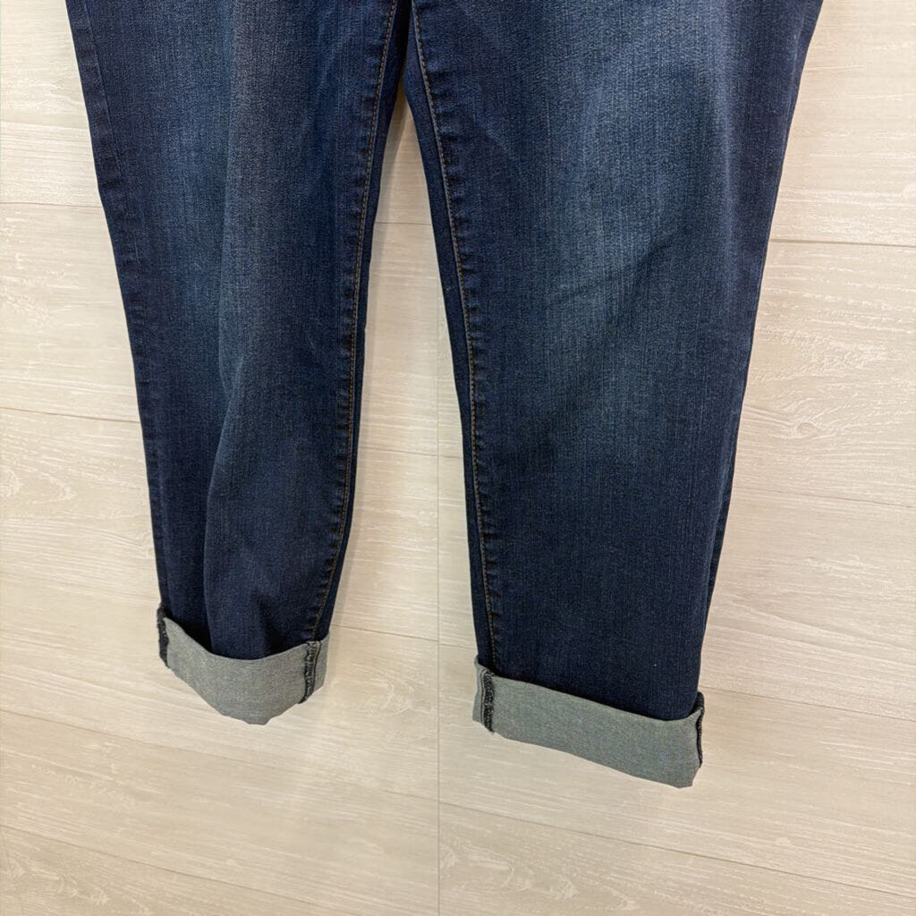 Kut Dark Wash Catherine Boyfriend Jeans 10