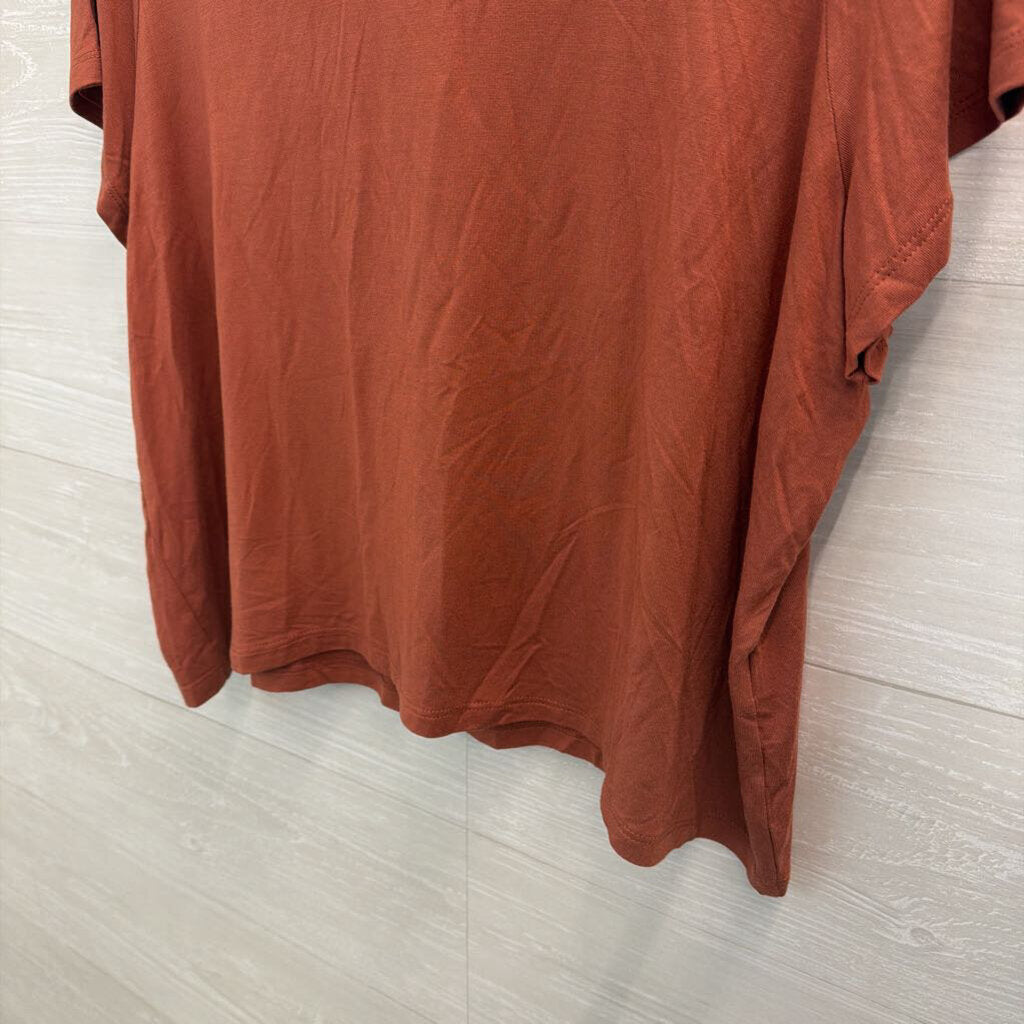 mts Orange Soft Short Sleeve Top Medium