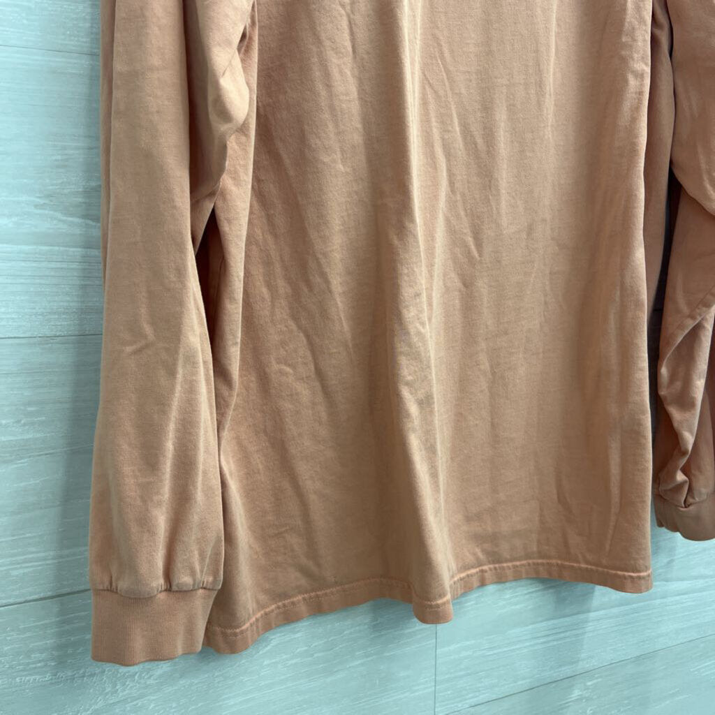 Adidas Originals Athletic Long Sleeve Orange Shirt. XL