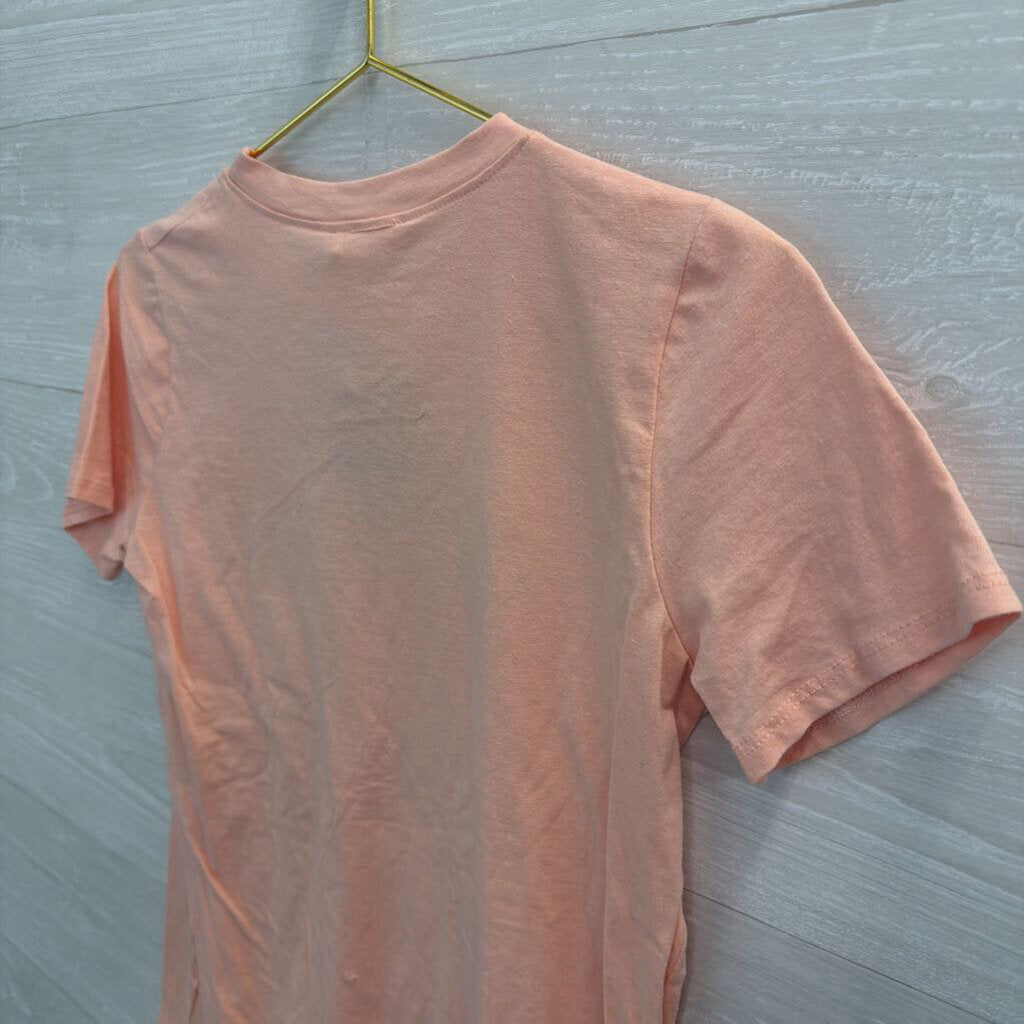 Tres Bien Pink Let The Good Times Roll Short Sleeve Graphic Tee Small