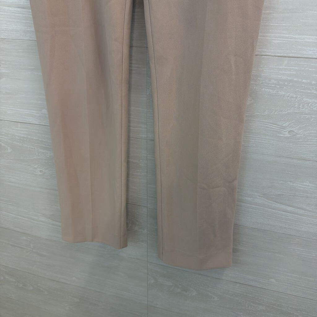 Joseph Ribkoff Beige Straight Leg Pull On Pants 6