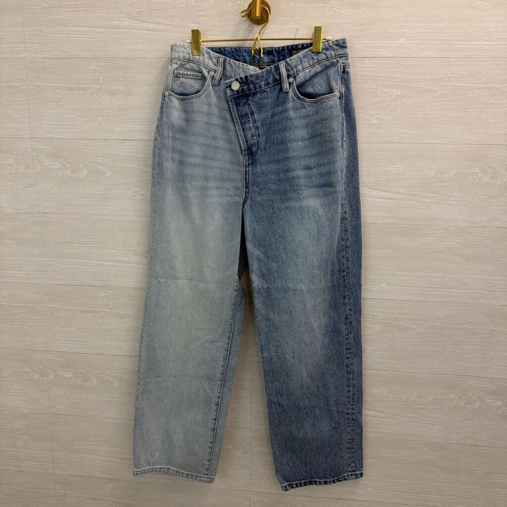 Blank NYC Medium/ Light Wash Color Block Jeans 29