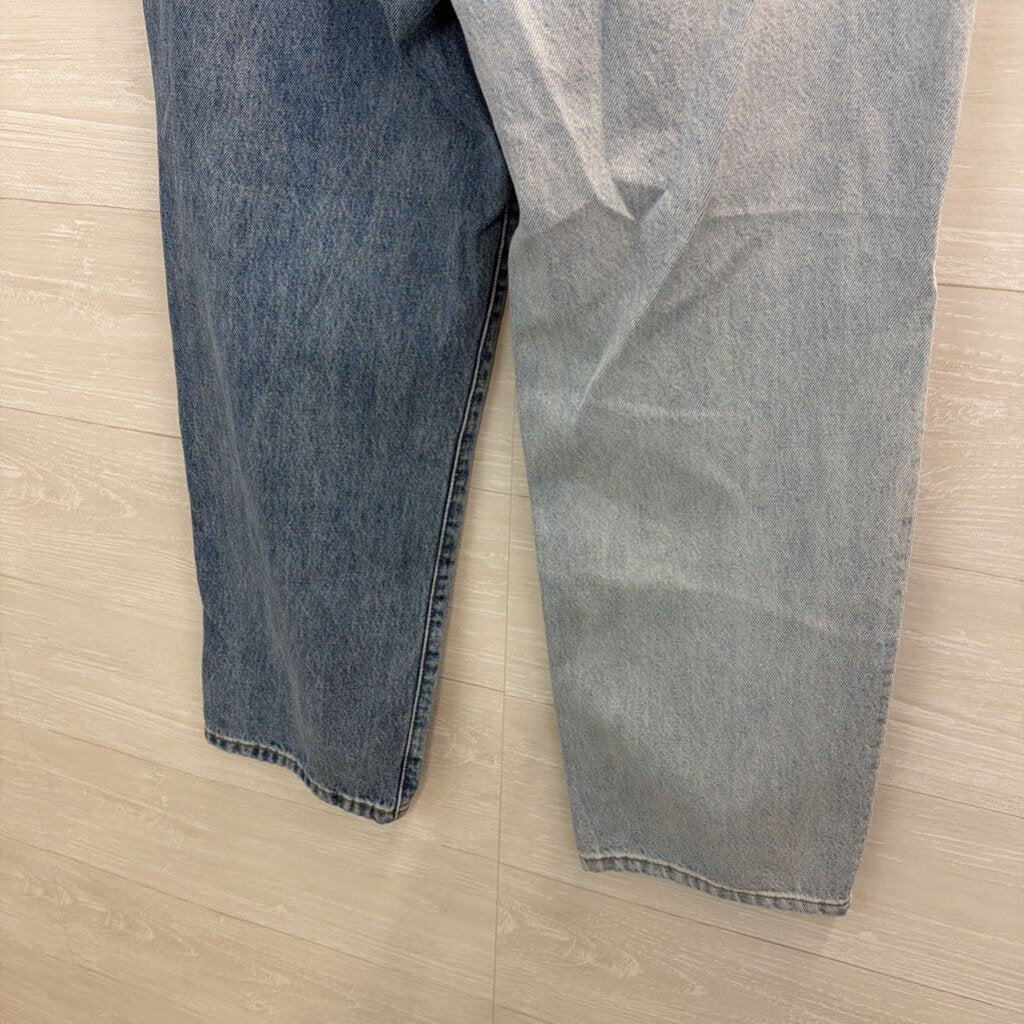 Blank NYC Medium/ Light Wash Color Block Jeans 29