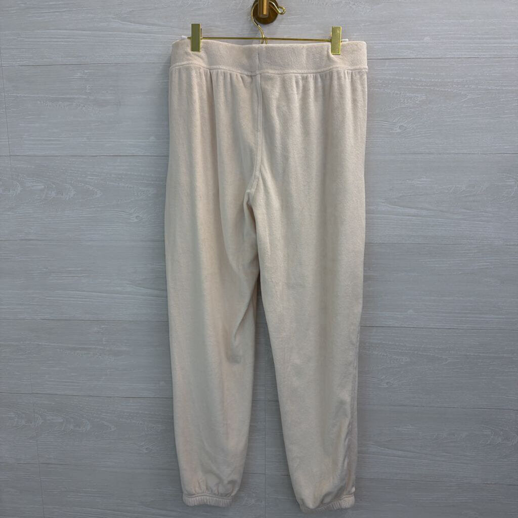 Yoga Licious Cream Soft Jogger Pants Small