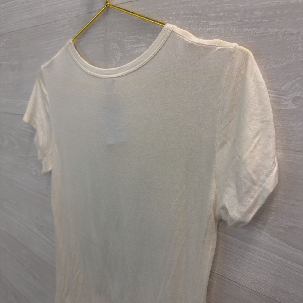 Color Bear White/ Green/ Silver Looking Sharp Short Sleeve Graphic Tee Medium