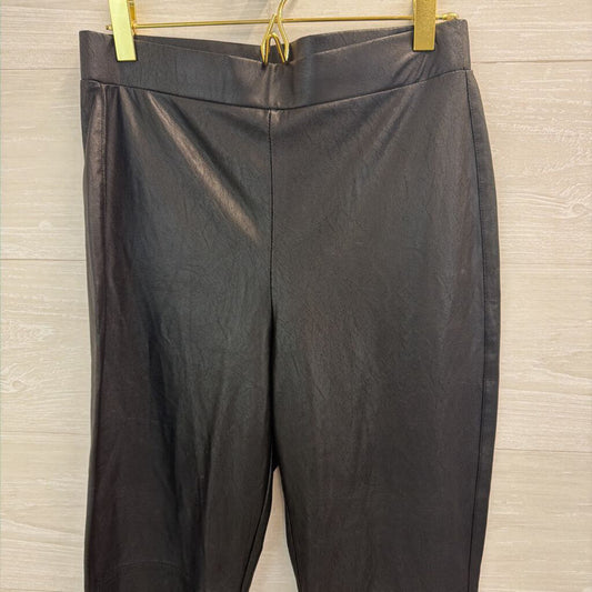 Splendid Black Faux Leather Leggings Small