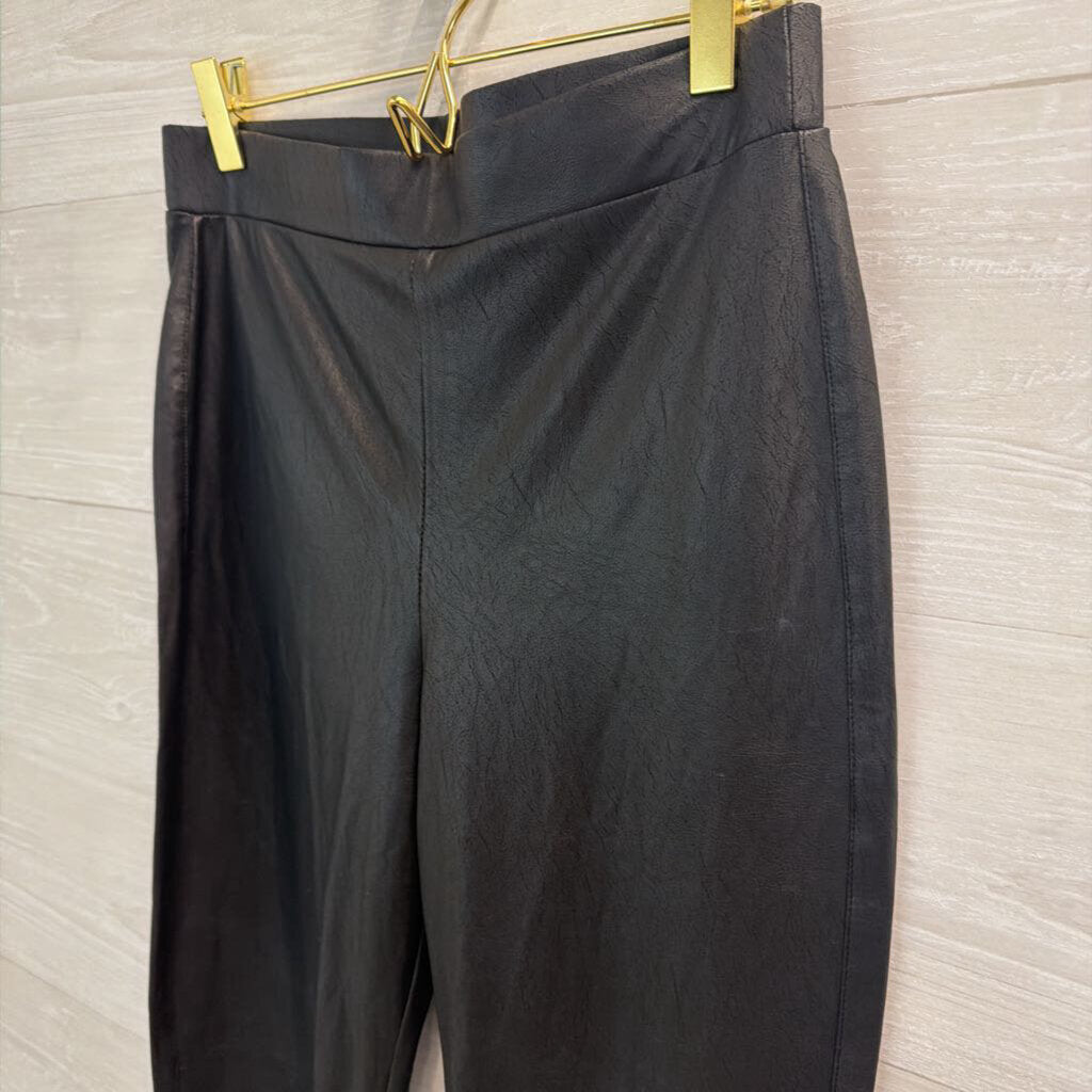 Splendid Black Faux Leather Leggings Small