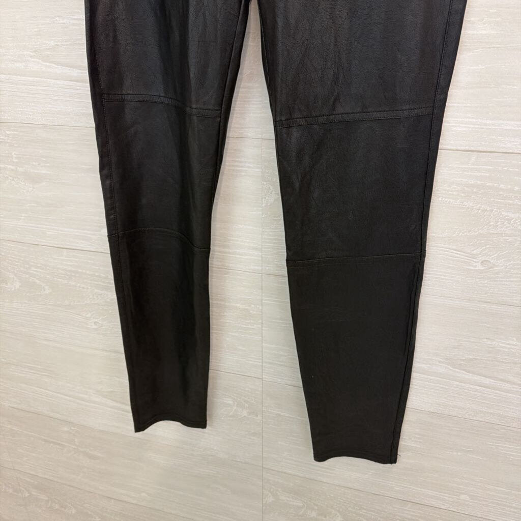 Splendid Black Faux Leather Leggings Small