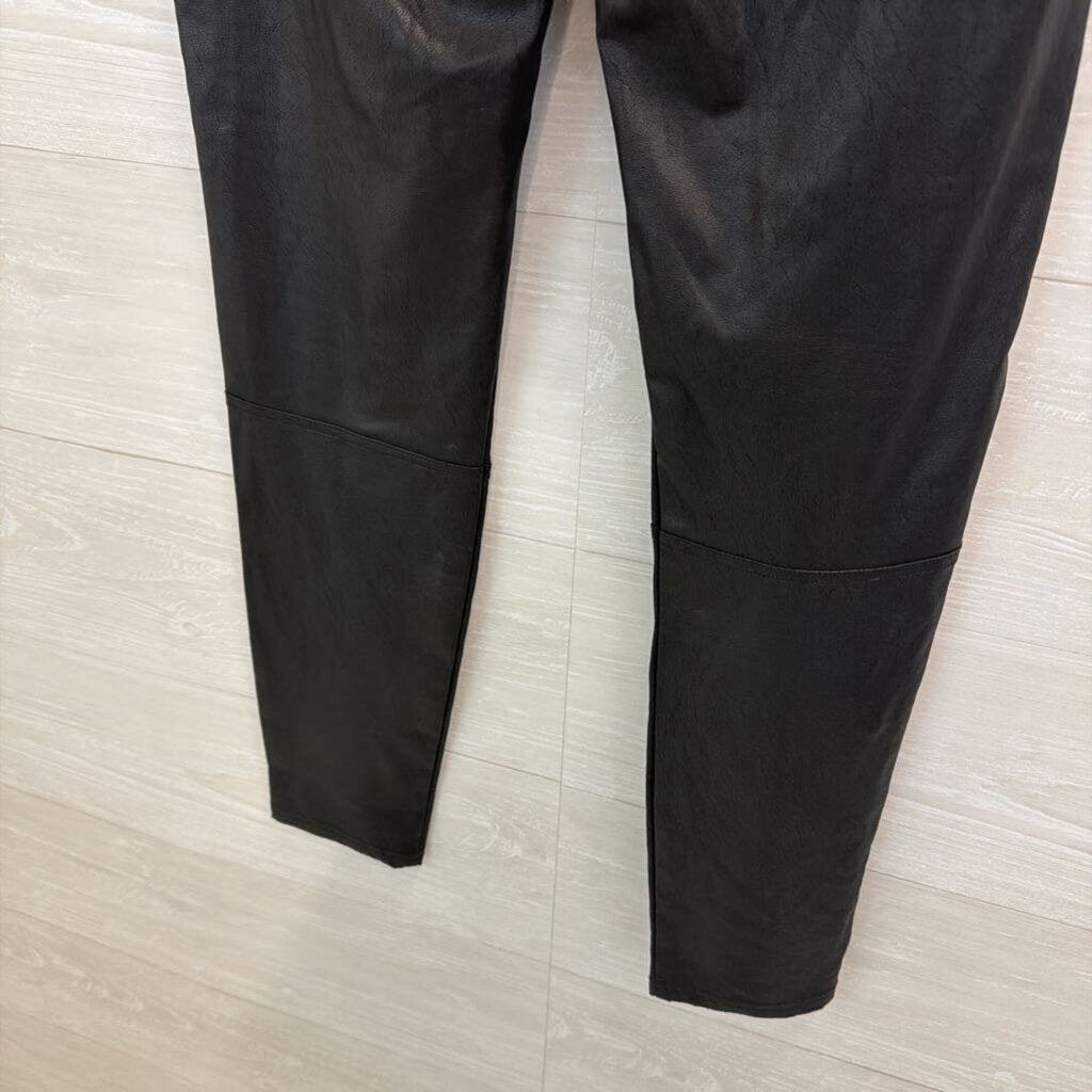 Splendid Black Faux Leather Leggings Small