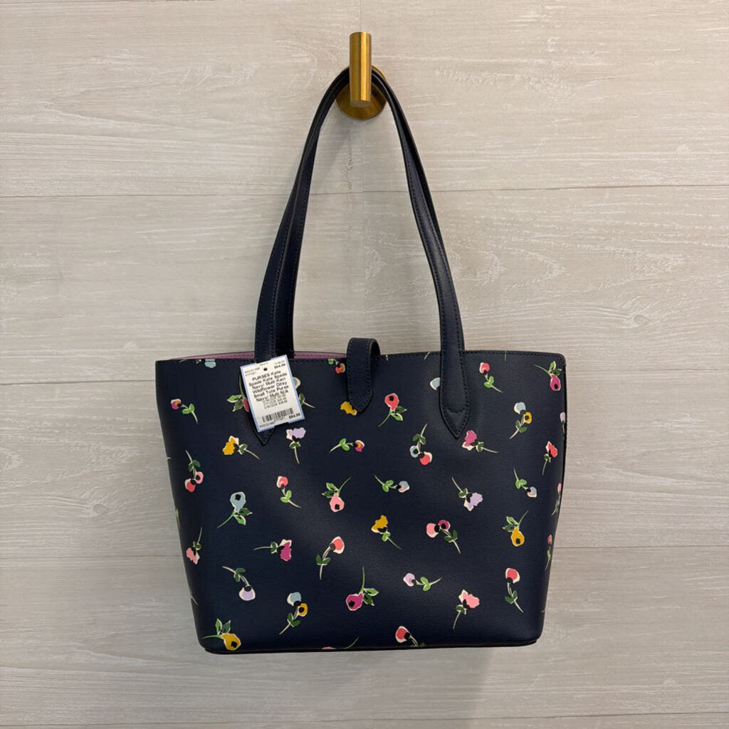 Kate Spade Navy/ Multi Kaci Wildflower Ditsy Small Tote Purse