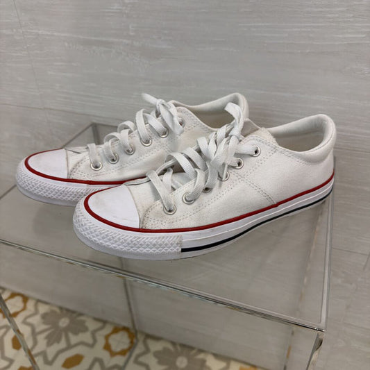 Converse White All Star Low Sneakers 8