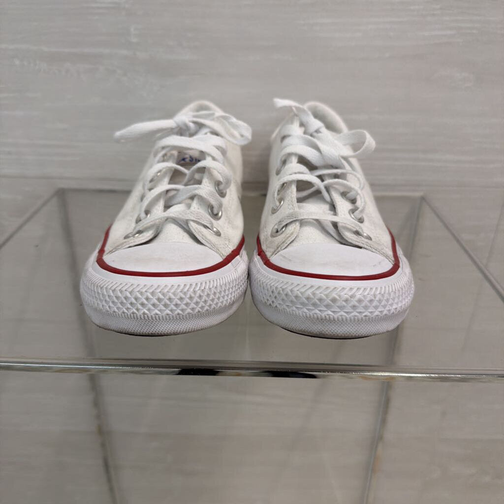 Converse White All Star Low Sneakers 8