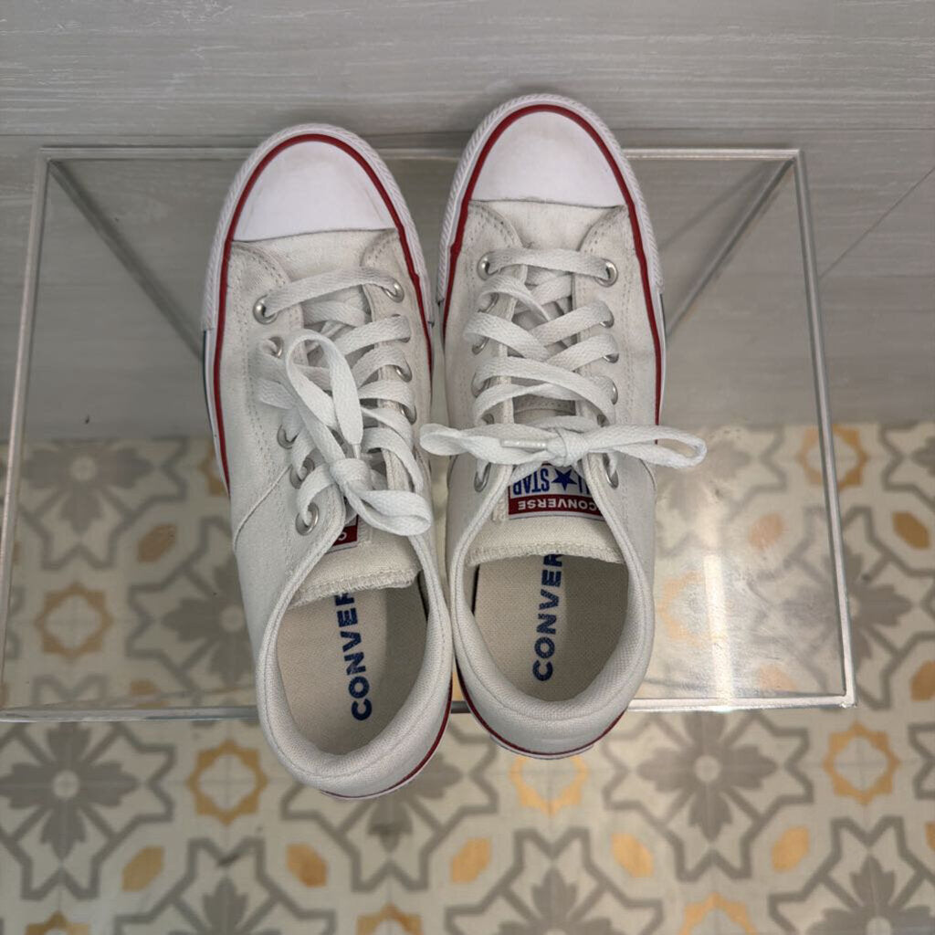 Converse White All Star Low Sneakers 8
