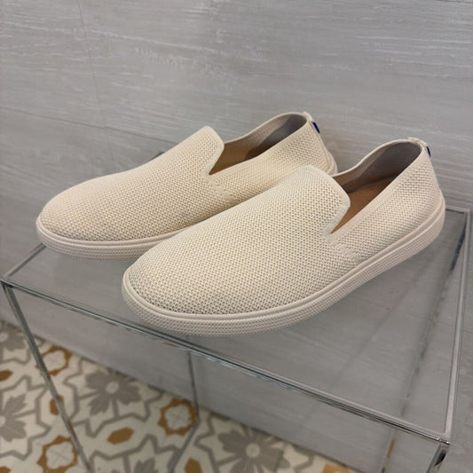 Rothy's Cream The Ravello Slip On Sneakers 8.5