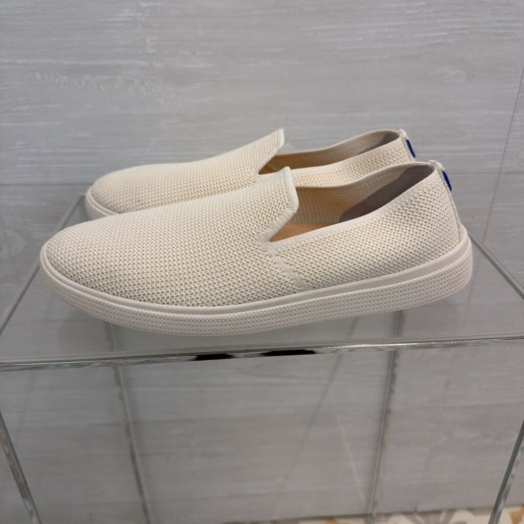 Rothy's Cream The Ravello Slip On Sneakers 8.5