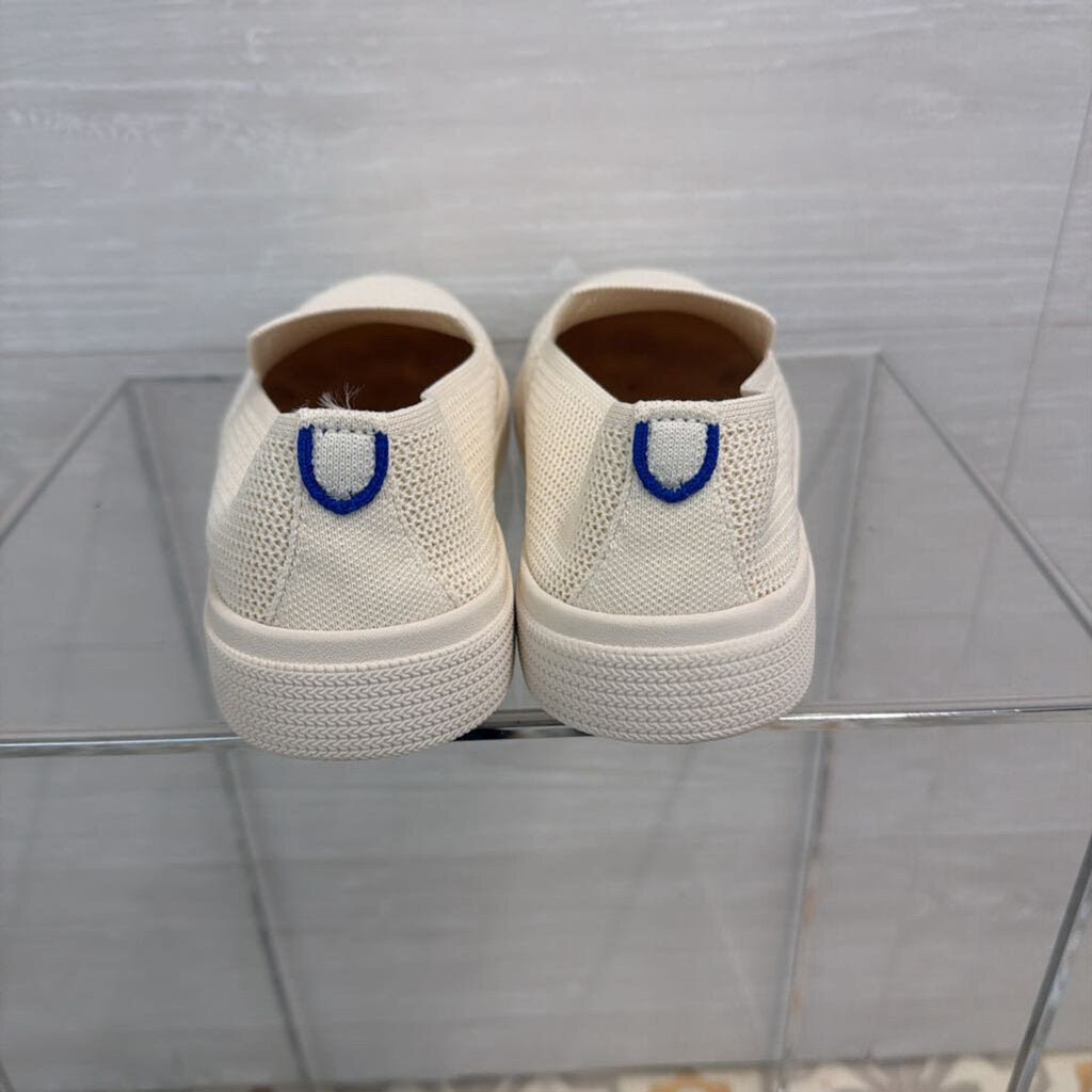 Rothy's Cream The Ravello Slip On Sneakers 8.5