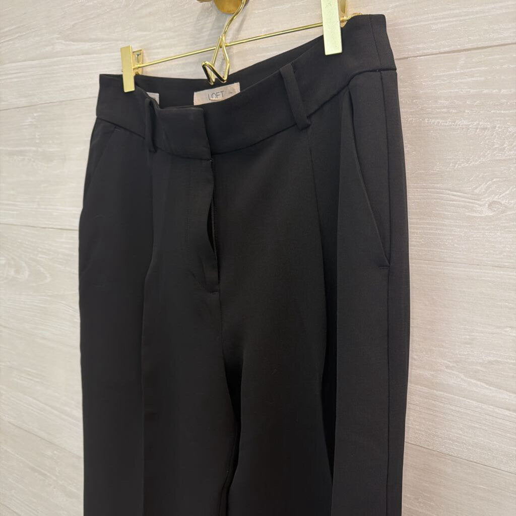 Loft Black The Peyton Trouser Pants 4