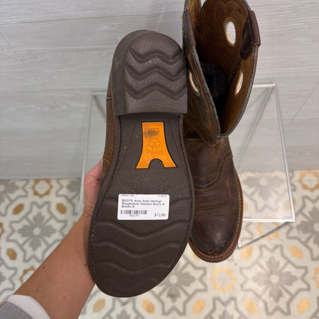 Ariat Heritage Roughstock Western Boots 9