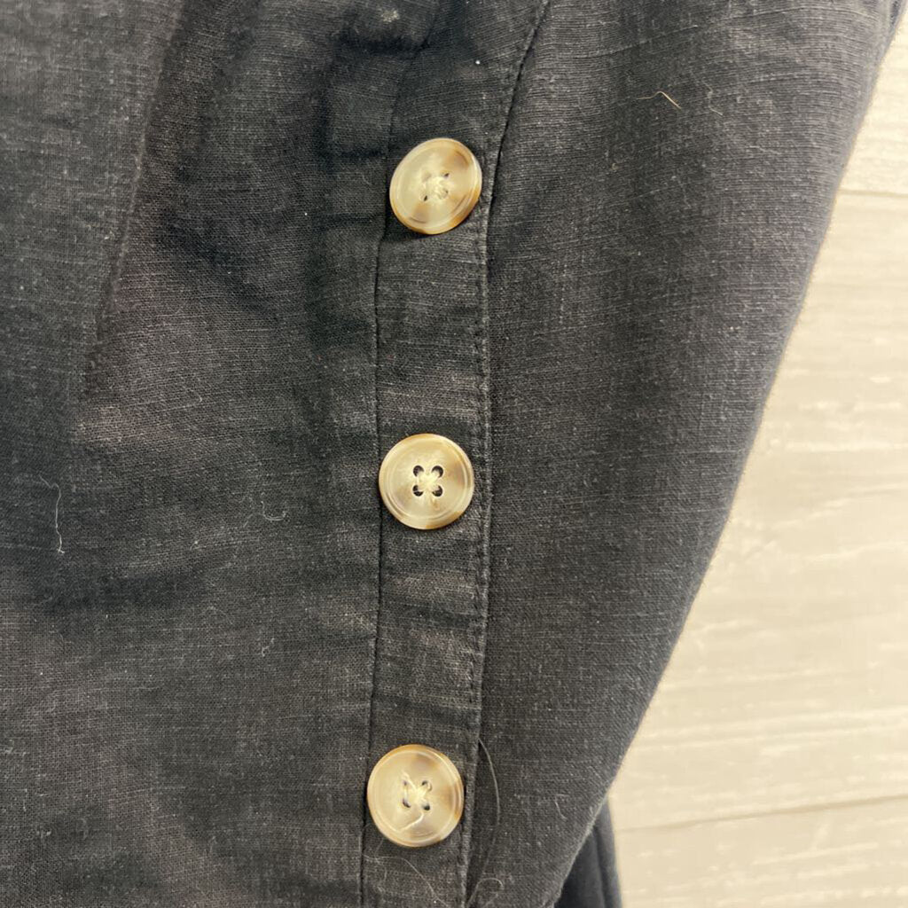 Urban Outfitters Black Side Button Top Jumpsuit 8