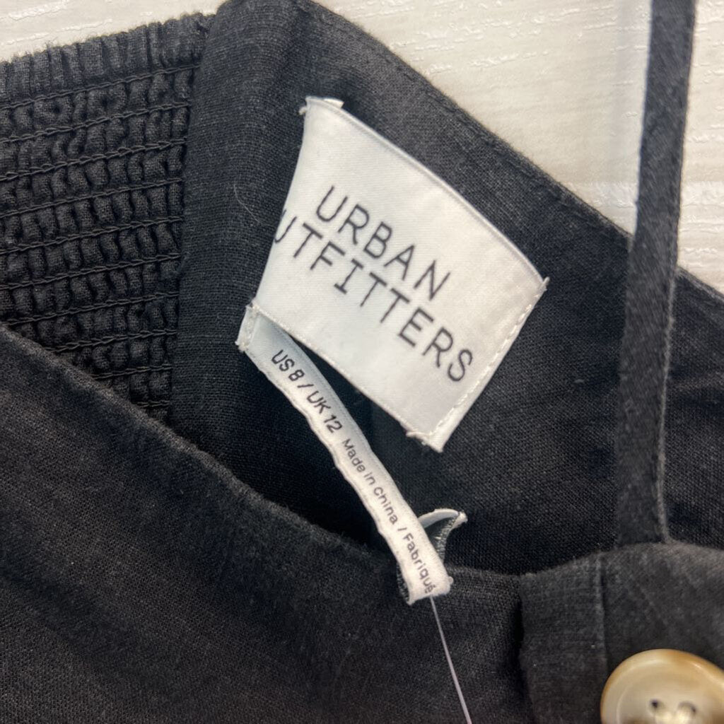 Urban Outfitters Black Side Button Top Jumpsuit 8