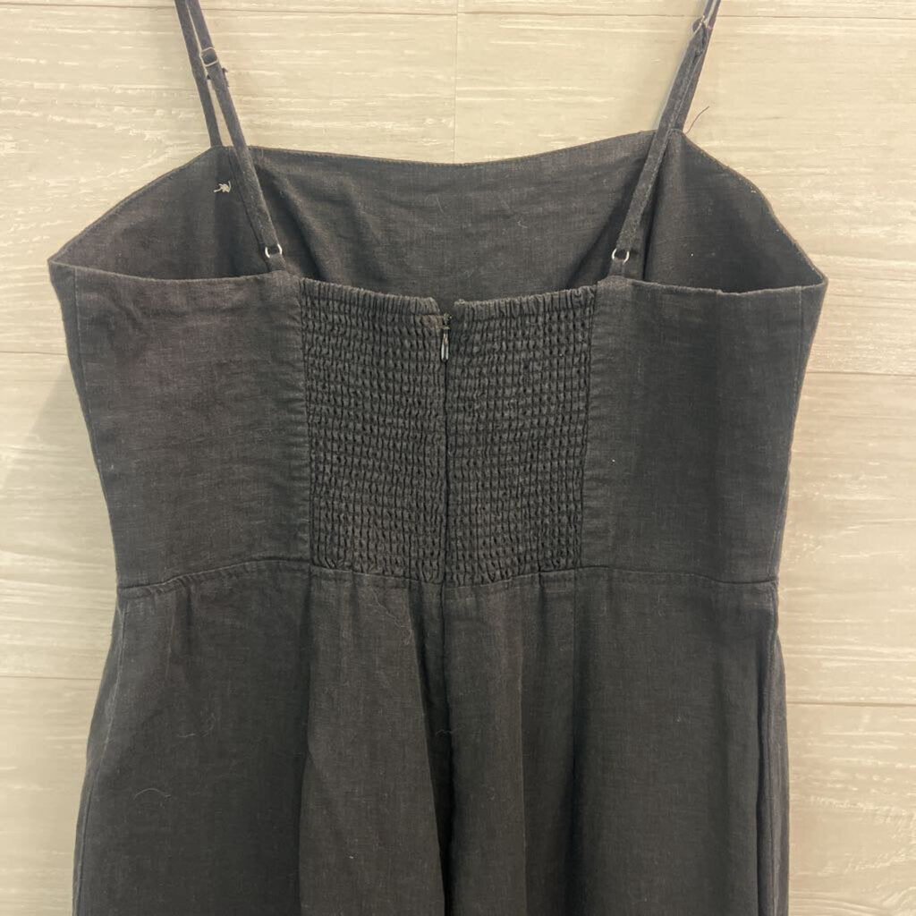 Urban Outfitters Black Side Button Top Jumpsuit 8