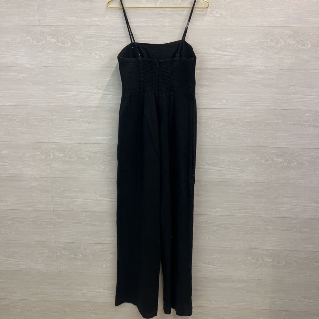 Urban Outfitters Black Side Button Top Jumpsuit 8