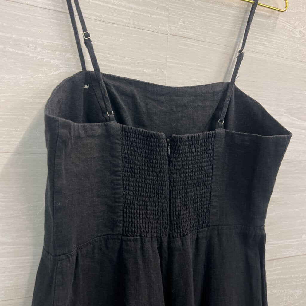 Urban Outfitters Black Side Button Top Jumpsuit 8