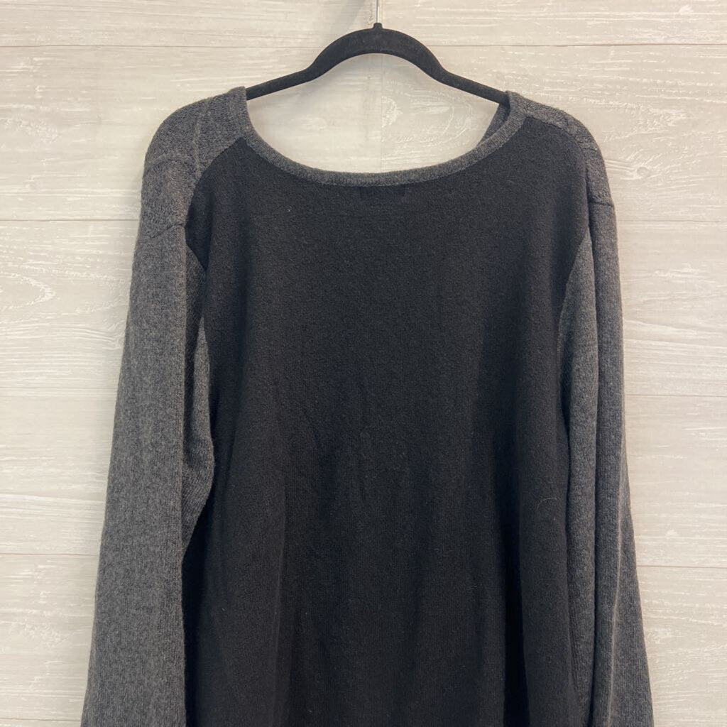 Style and Co Grey V Neck Sweater 3X