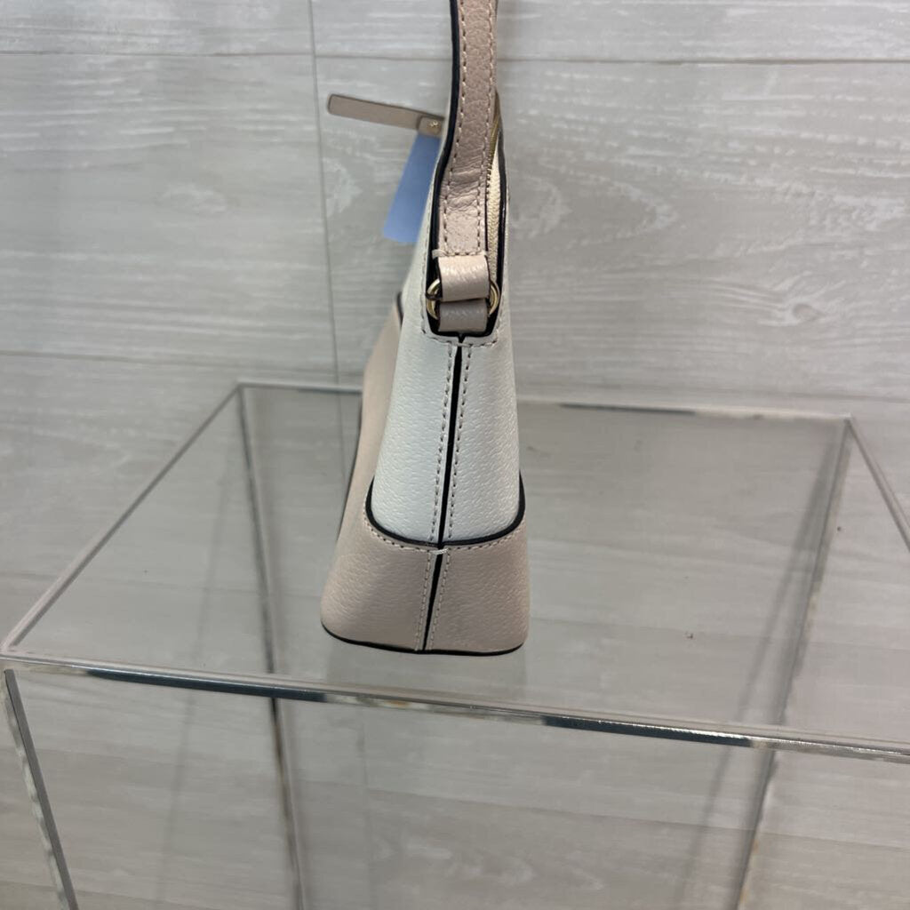 Kate Spade Cream/ Beige Leather Hanna Wellesley Crossbody Purse