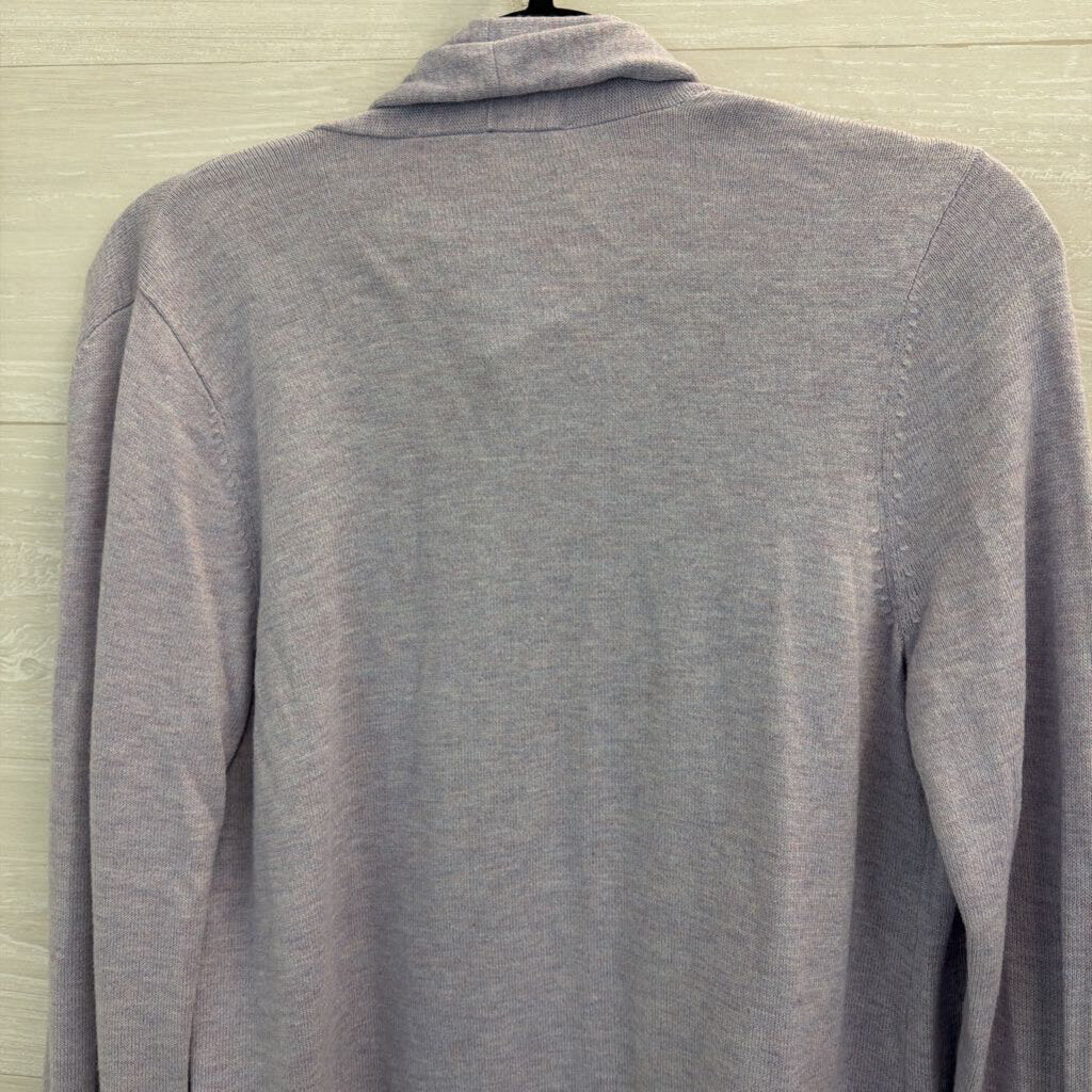 Loft Blue Lightweight Open Front Cardigan Sweater Small