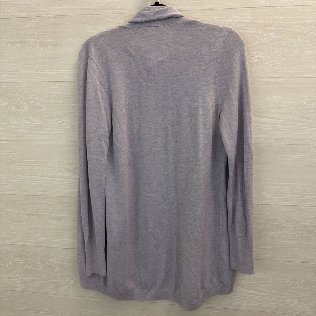 Loft Blue Lightweight Open Front Cardigan Sweater Small