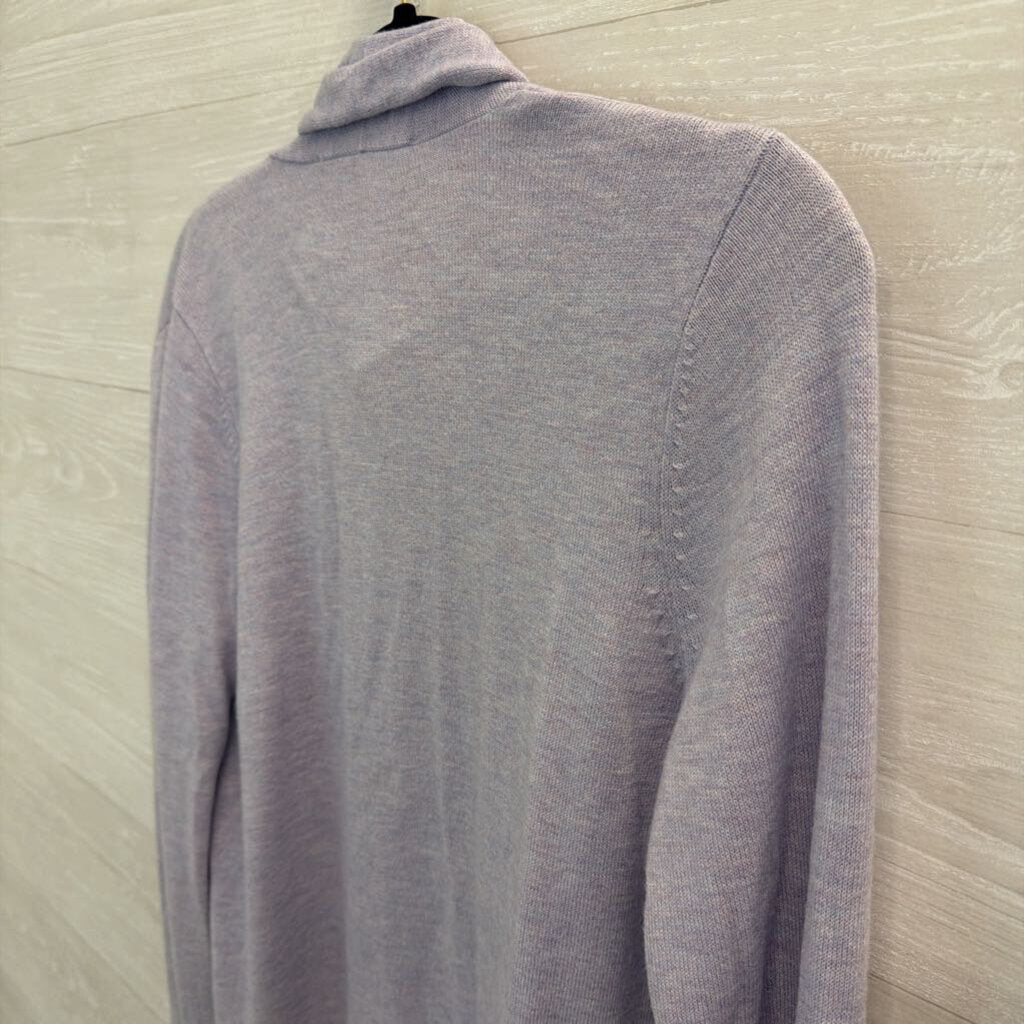 Loft Blue Lightweight Open Front Cardigan Sweater Small