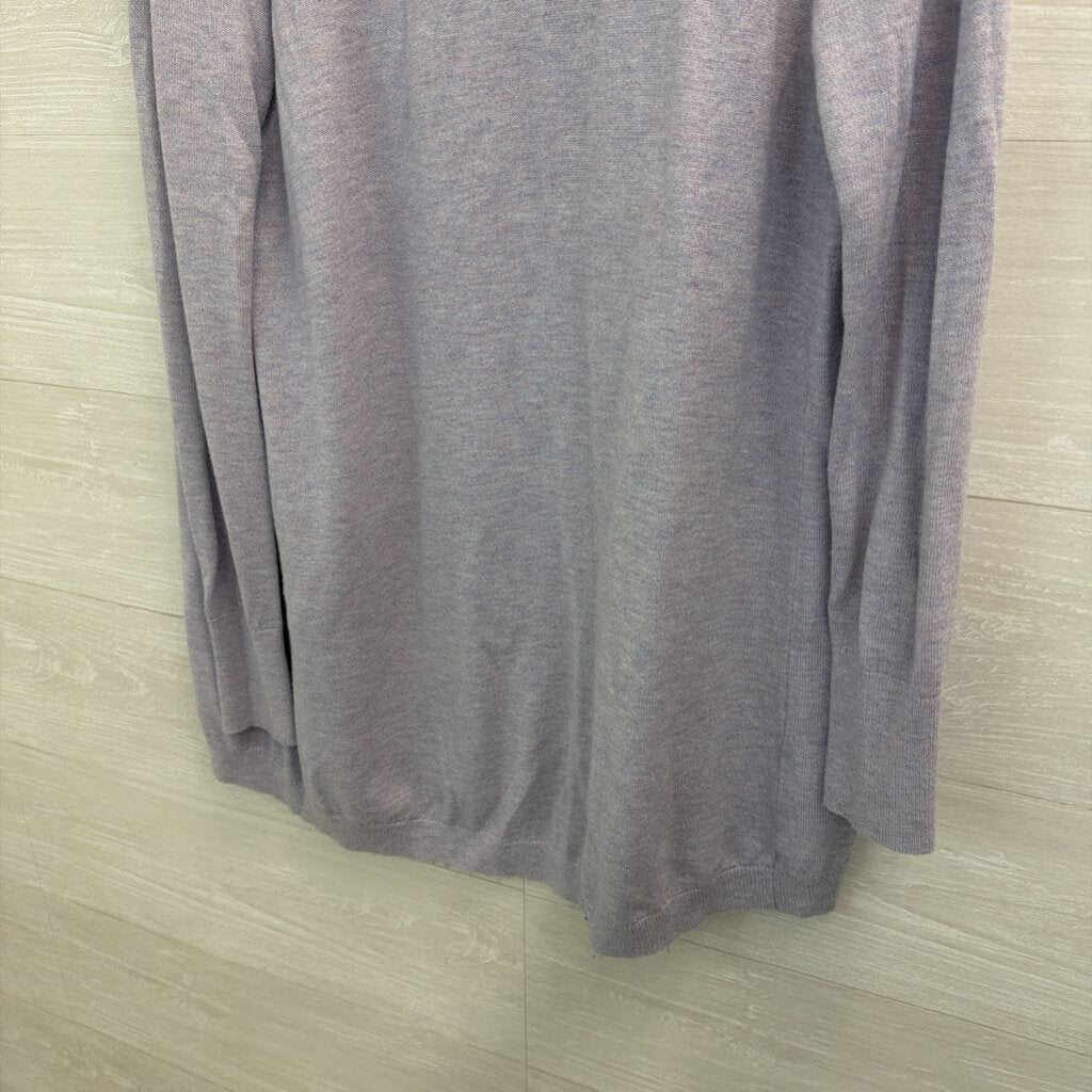 Loft Blue Lightweight Open Front Cardigan Sweater Small