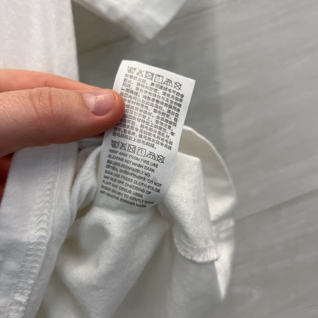 White/ Black Franck Ocean Blond Short Sleeve Graphic Tee Small