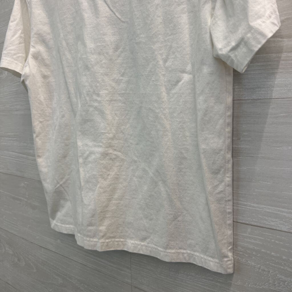 White/ Black Franck Ocean Blond Short Sleeve Graphic Tee Small