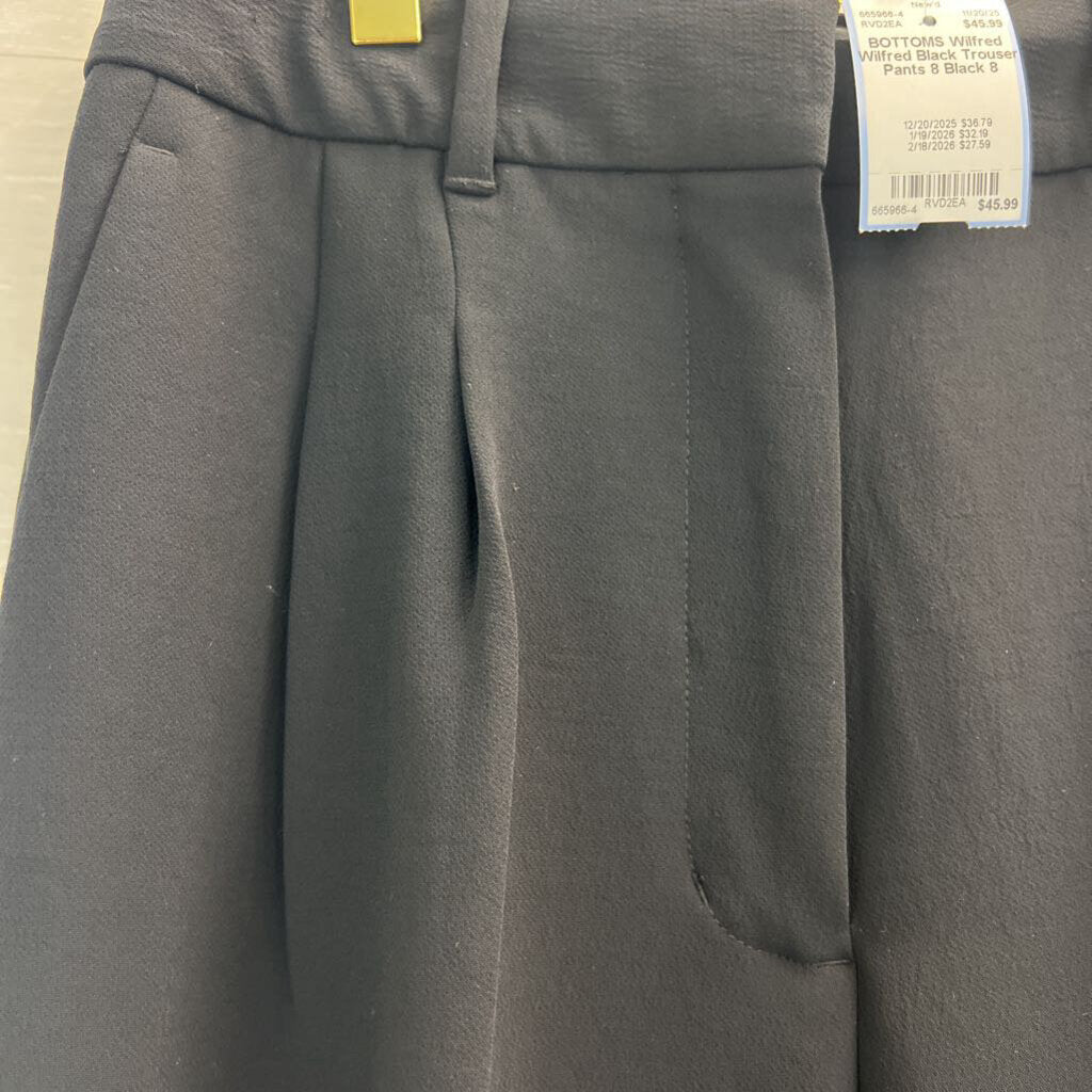 Wilfred Black Trouser Pants 8