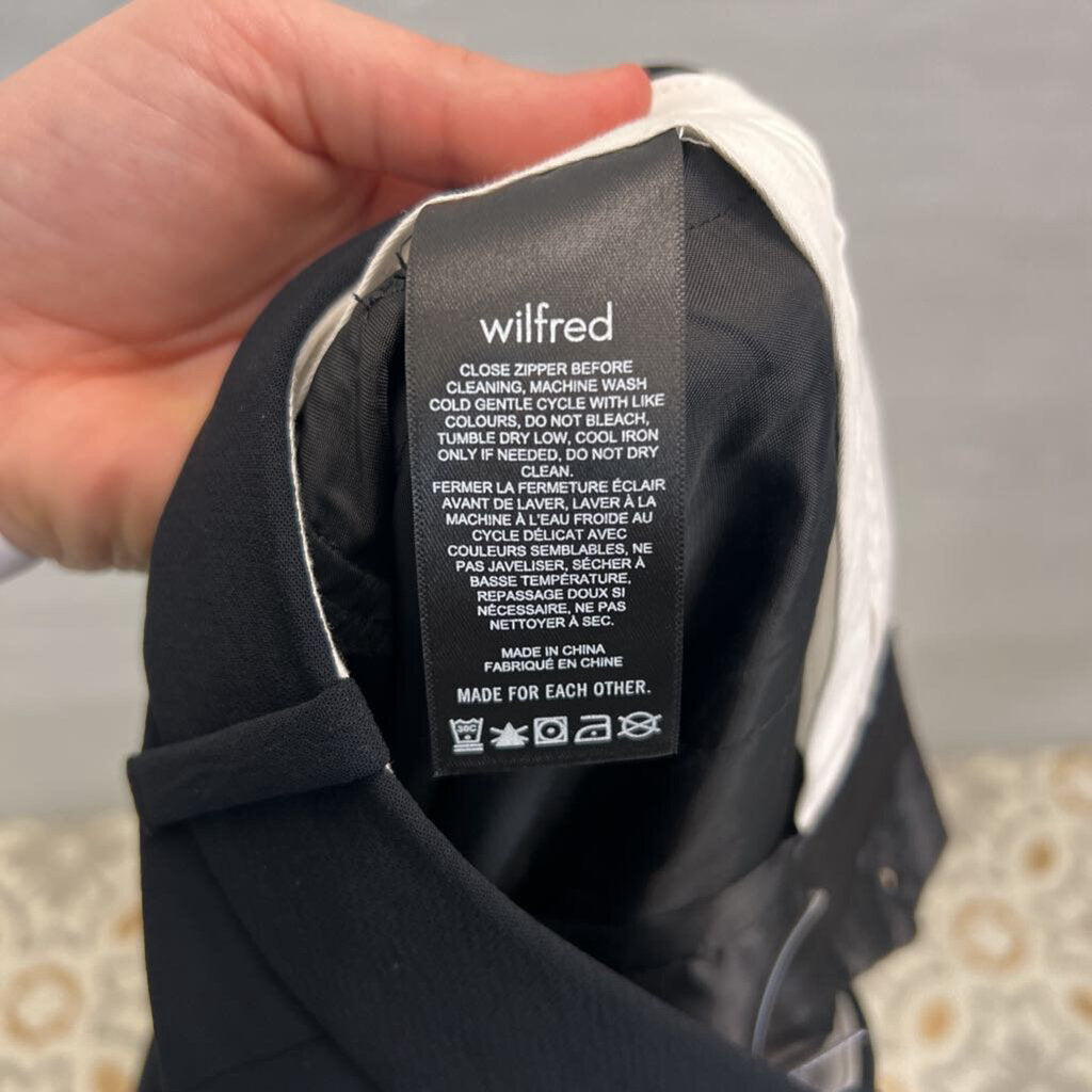 Wilfred Black Trouser Pants 8