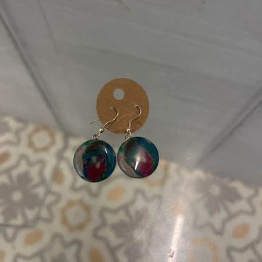 Multicolored Dangle Earrings