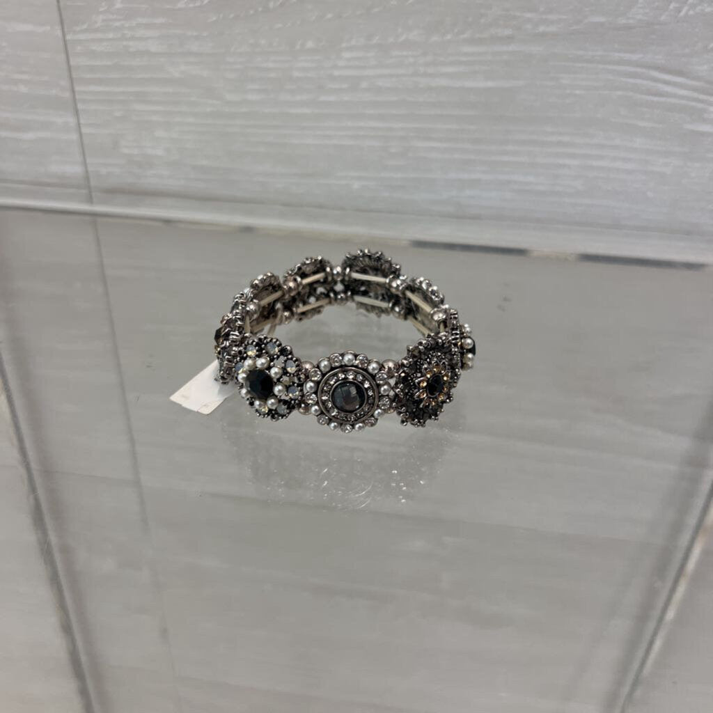 Embellished Stretch Bangle Bracelet
