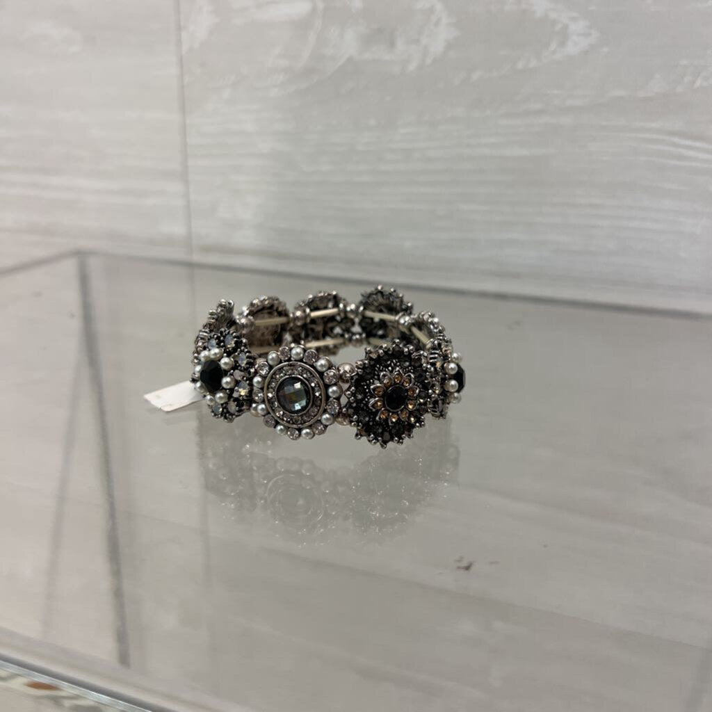 Embellished Stretch Bangle Bracelet