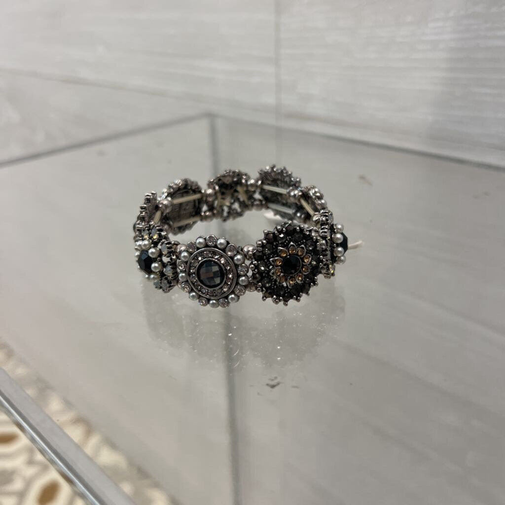 Embellished Stretch Bangle Bracelet