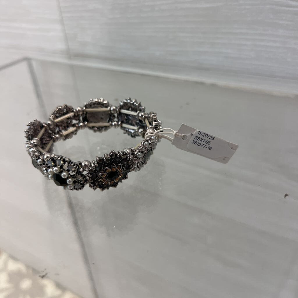 Embellished Stretch Bangle Bracelet