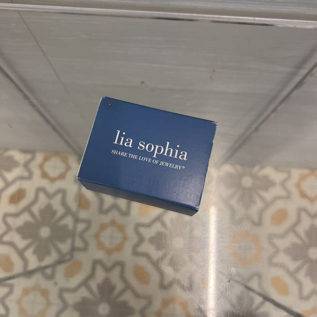 Lia Sophia Silver Toned Cuff Bracelet